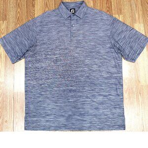 FOOTJOY REGULAR SHIRT POLY/SPANDEX HEATHERED GRAY Sz X-LARGE, XL